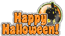 Gifs happy Halloween maison